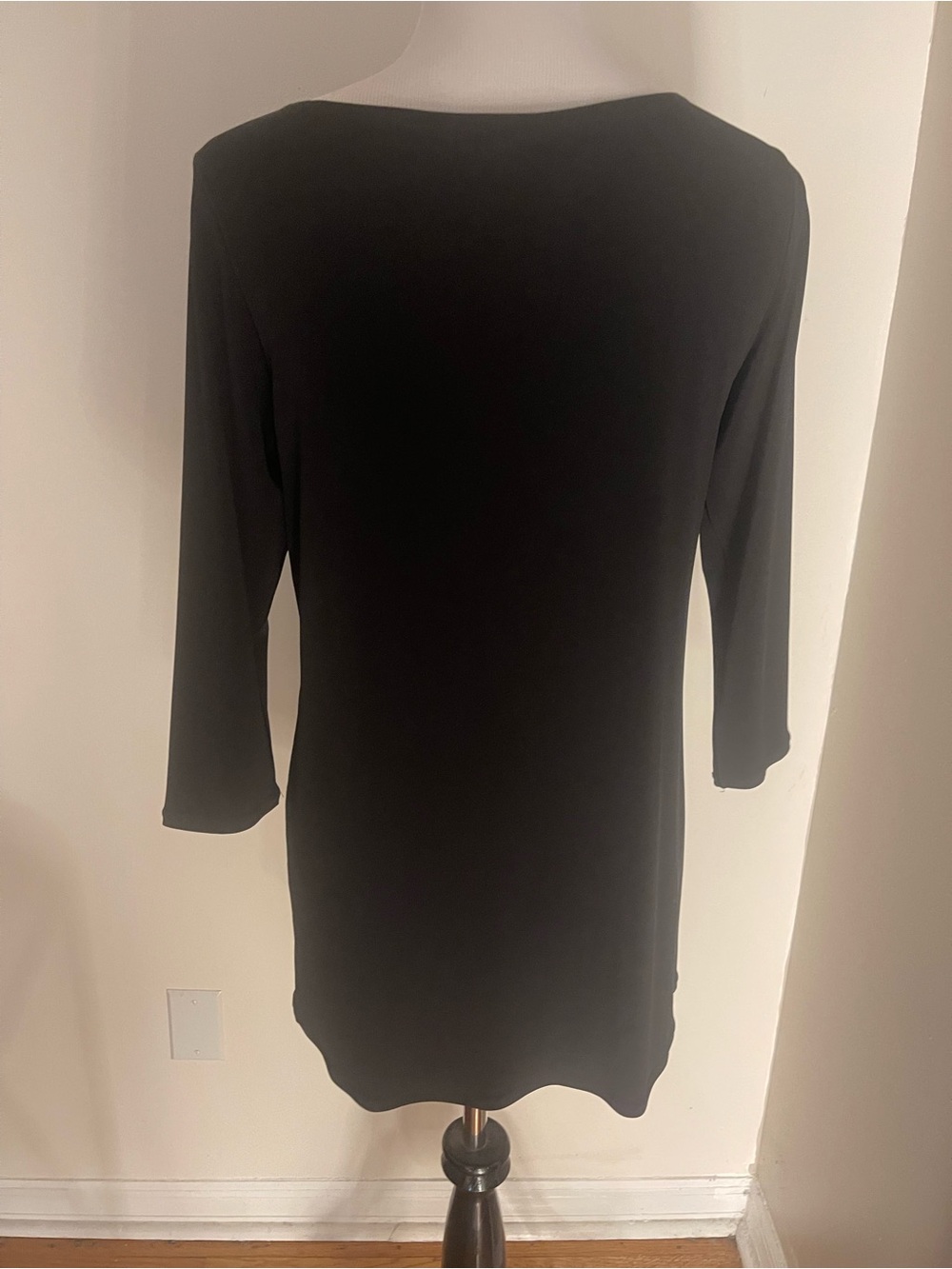 Eva Varro Knit Jersey 3/4 Sleeve Side Grommet Detail Tunic - Picture 6 of 9